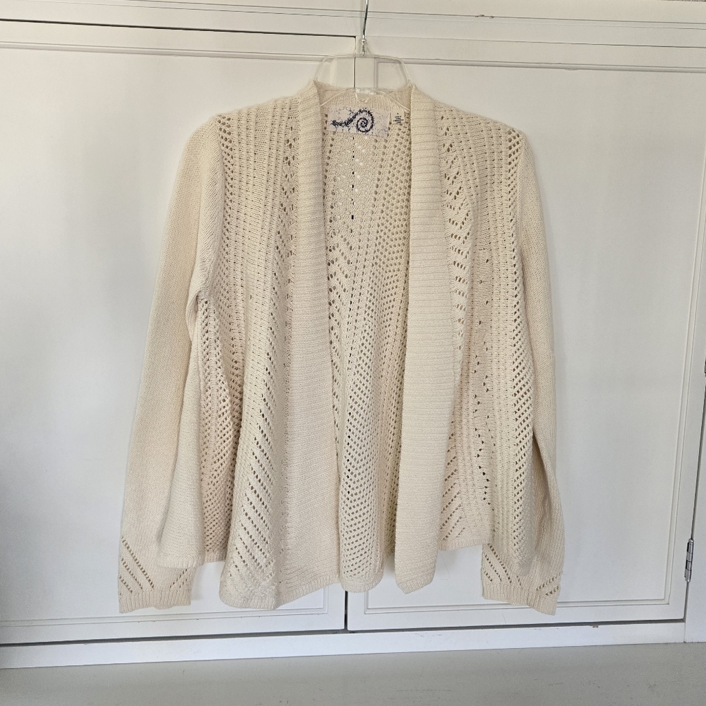 Anthropologie Open Cardigan